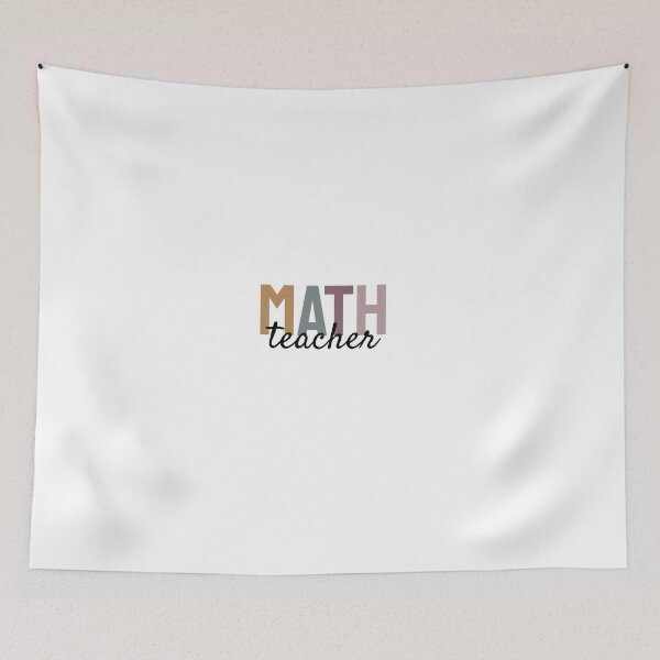 Item preview, Math Teacher designed and sold by MargLandmeter.