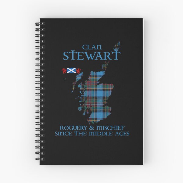 Item preview, Clan Stewart Blue tartan Scotland map Saltire flag and lion rampant scottish designed and sold by Clan1093.