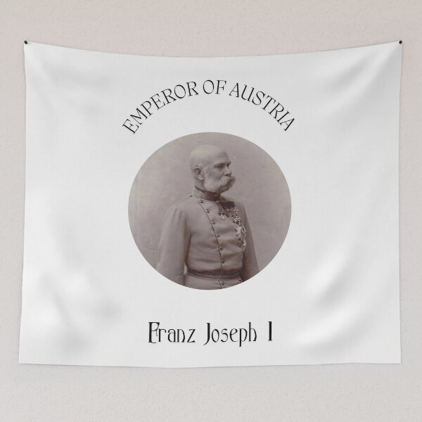 Item preview, Emperor Franz Joseph I - Vintage Profile Portrait designed and sold by AustriabyPublic.
