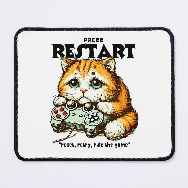 Item preview, Marmalade Cat..Restart The Game designed and sold by Palati-Watt.