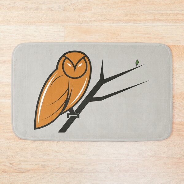 Item preview, Owl perched on tree branch designed and sold by Verro Riezie.