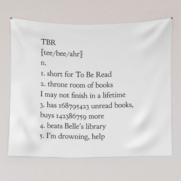 Item preview, TBR designed and sold by FandomsShirtsPH Inc.