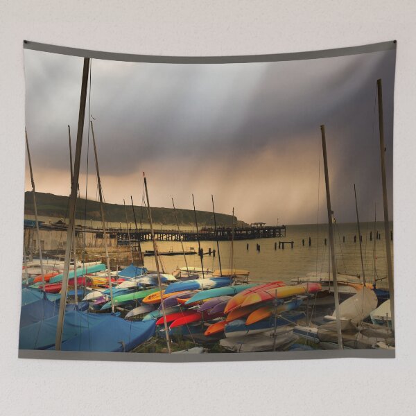 Item preview, Swanage Pier Scene designed and sold by Alisonchambers2.