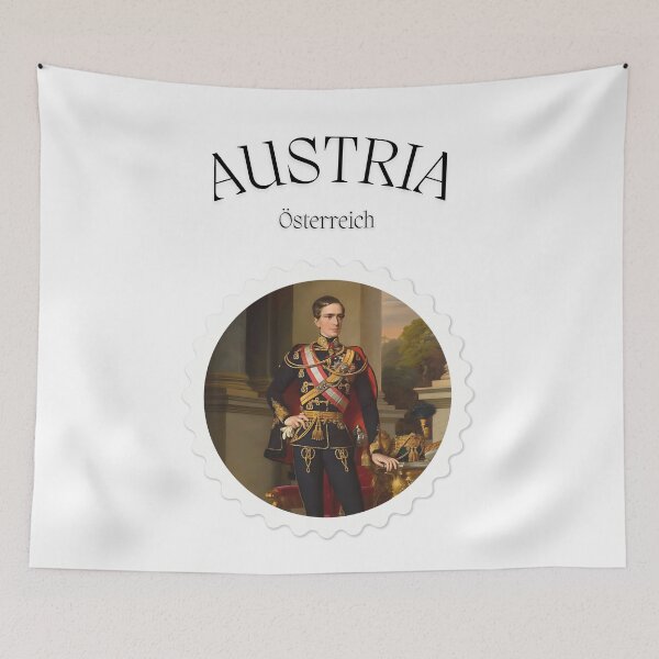 Item preview, Archduke Franz Ferdinand - Regal Portrait with Royal Attire designed and sold by AustriabyPublic.