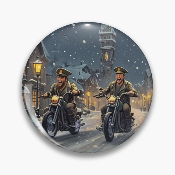 Item preview, Let's Go Snow Military Leather Biker Daddies Gay Pride Graphic Design designed and sold by ItsAKinkThing.