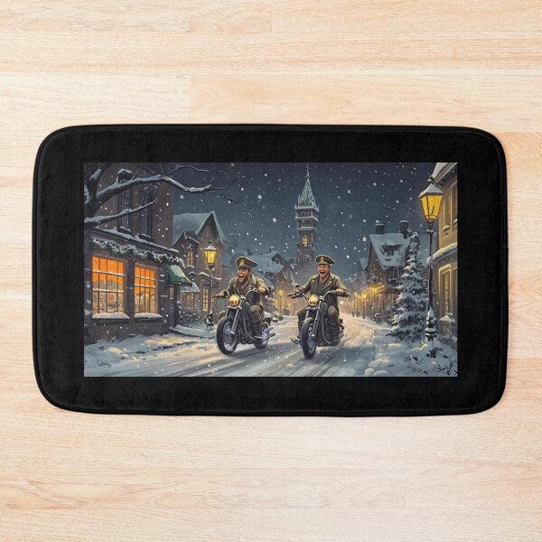Item preview, Let's Go Snow Military Leather Biker Daddies Gay Pride Graphic Design designed and sold by ItsAKinkThing.