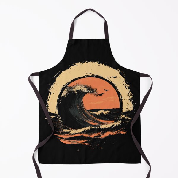Item preview, Oceanic Sunset: Serene Wave Sunset Surf designed and sold by MOONE FLOWER.