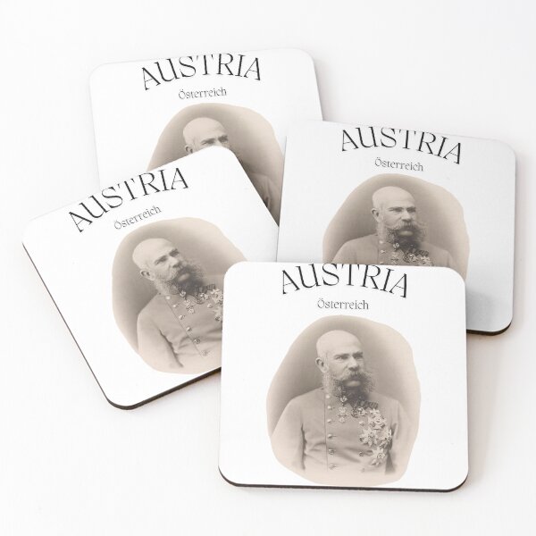 Item preview, Emperor Franz Joseph I - Portrait with Medals and Regalia designed and sold by AustriabyPublic.