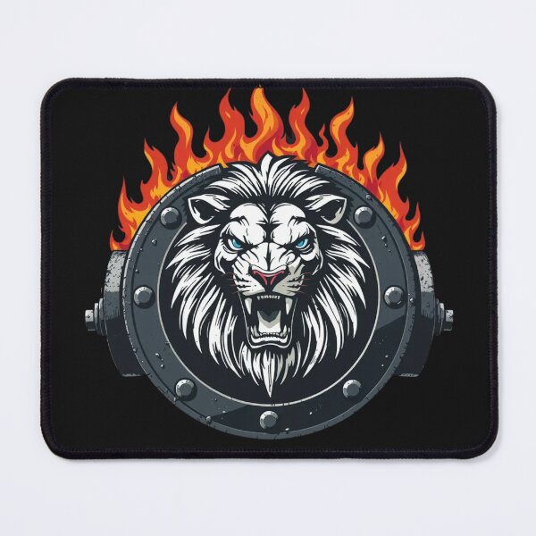 Item preview, Beast Mode Unleashed Fierce Lion Fitness Gym Flames Power Wear designed and sold by Kia Blaze.