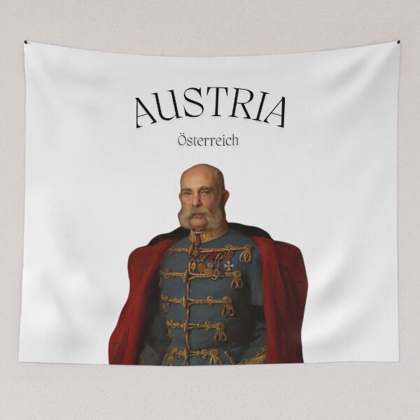 Item preview, Emperor Franz Joseph I - Portrait in Military Regalia designed and sold by AustriabyPublic.
