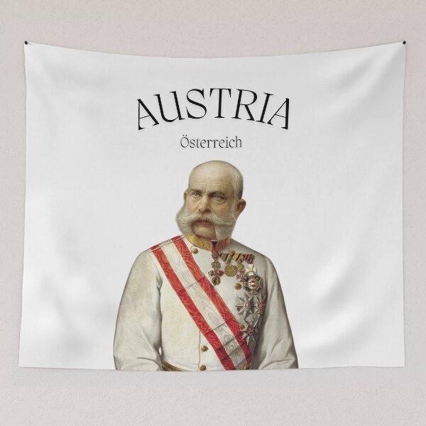 Item preview, Emperor Franz Joseph I - Portrait in Imperial Regalia designed and sold by AustriabyPublic.