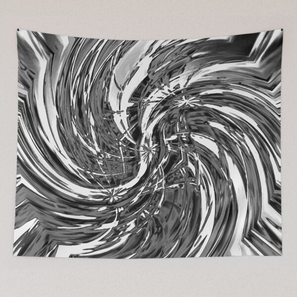 Item preview, Twisted Platinum - silver white black gray platinum spiral designed and sold by JaycraveDesigns.
