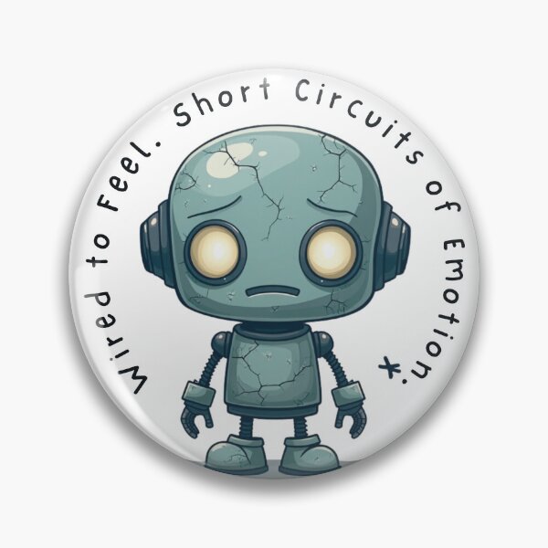 Item preview, Robot triste designed and sold by PattaZone.