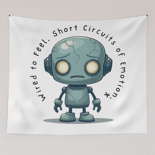 Item preview, Sad Robot designed and sold by PattaZone.