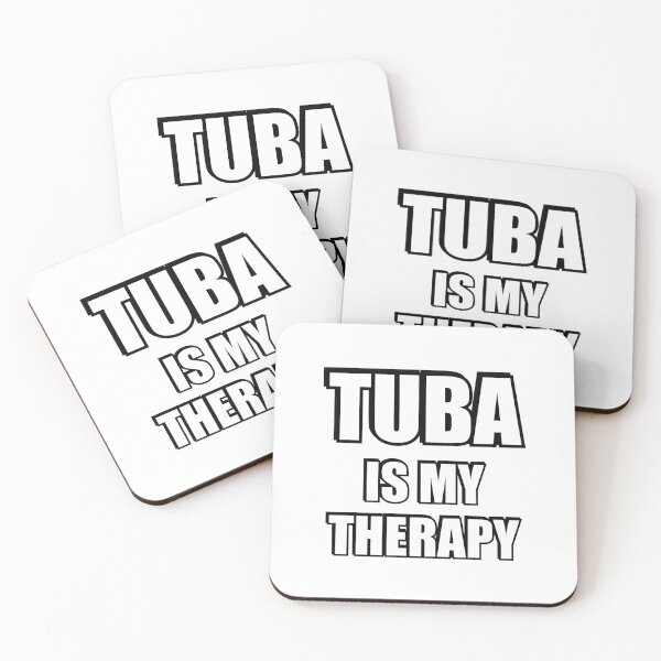 Item preview, Tuba is my therapy - Tuba player designed and sold by Inspirationmotivation.
