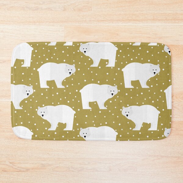 Item preview, Polar bears on green designed and sold by reneesillus.