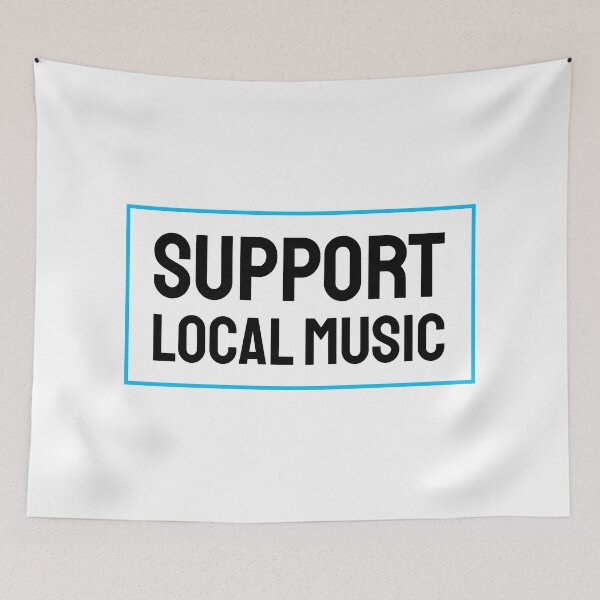 Item preview, Support local music designed and sold by Inspirationmotivation.