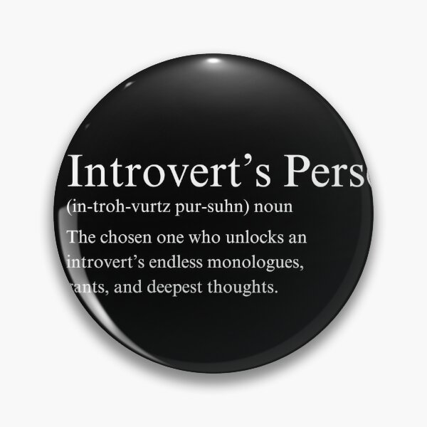 Item preview, Introvert's Person Dictionary Definition  designed and sold by InsanelyD.