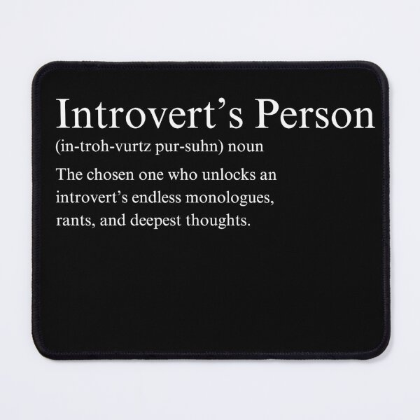 Item preview, Introvert's Person Dictionary Definition designed and sold by InsanelyD.