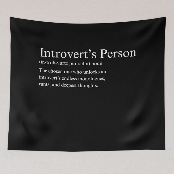 Item preview, Introvert's Person Dictionary Definition  designed and sold by InsanelyD.