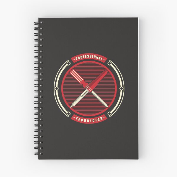 Item preview, Retro professional technician emblem mascot designed and sold by Verro Riezie.