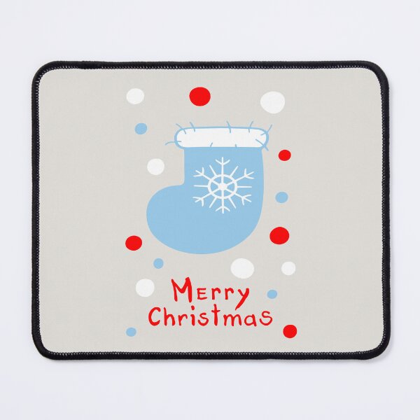 Item preview, Blue Christmas stockings with snowflake. Wintertime greetings. designed and sold by ArchiTania Studio.