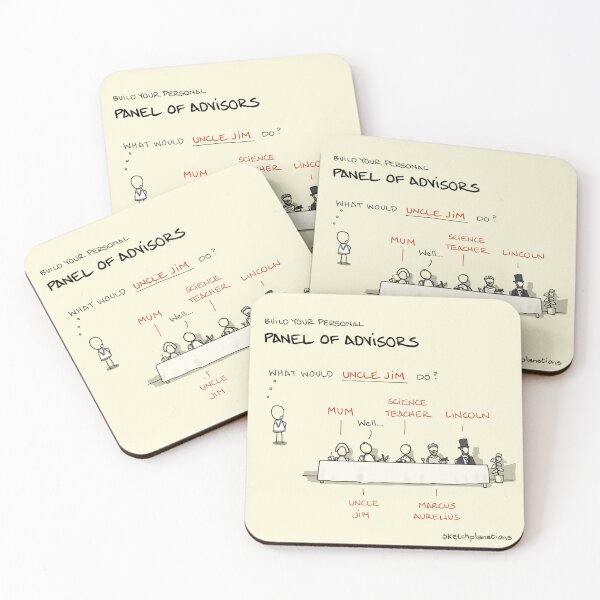 Item preview, Panel of advisors designed and sold by Sketchplanations.