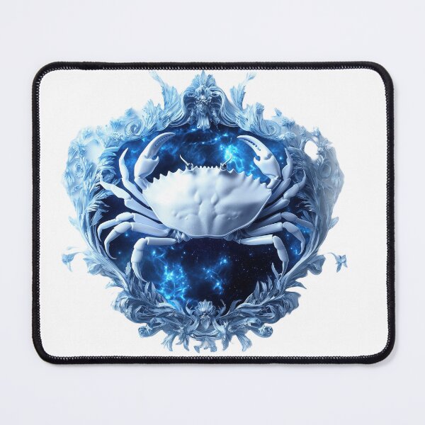 Item preview, Cancer Zodiac with Cosmic Accents designed and sold by Rui Mythic Studio.