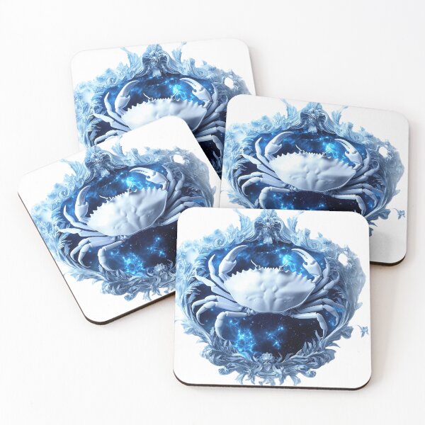 Item preview, Cancer Zodiac with Cosmic Accents designed and sold by Rui Huang.