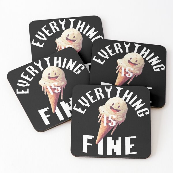 Item preview, Everything Is Fine designed and sold by Sunny-Side-Shop.
