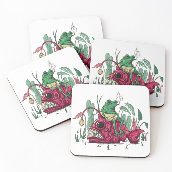 Item preview, Fish With Frog designed and sold by zaffagayoom.
