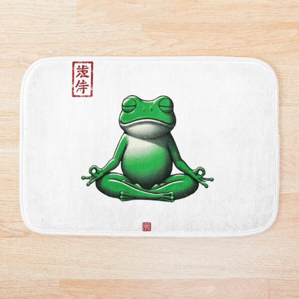 Item preview, Meditating Frog Zen Art designed and sold by Ali Zaed.