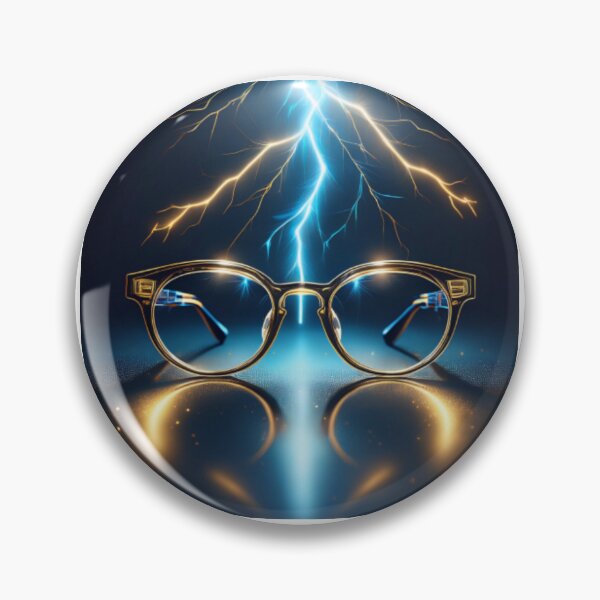 Item preview, Electrifying Glasses Lightning Design designed and sold by RaiyaTees.