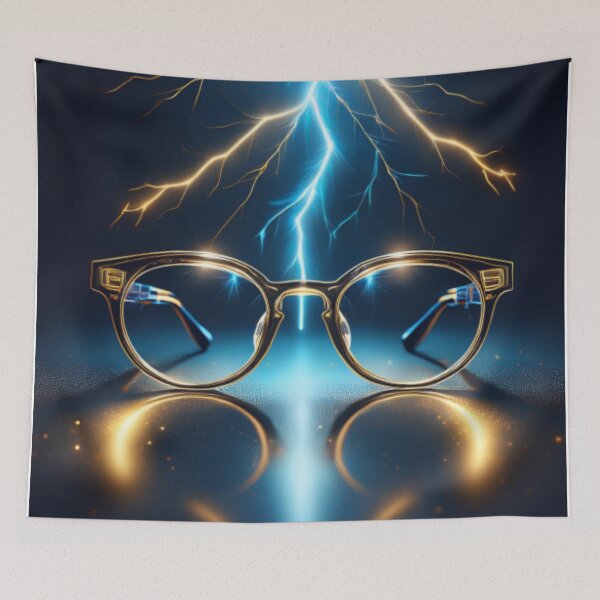 Item preview, Electrifying Glasses Lightning Design designed and sold by RaiyaTees.