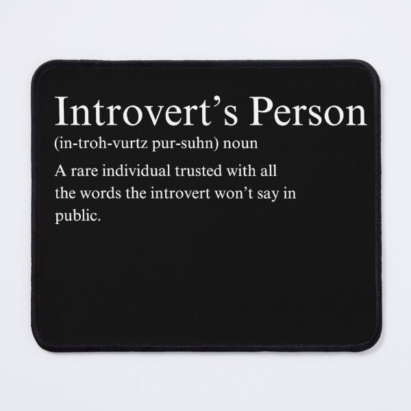 Item preview, Introvert's Person Dictionary Definition designed and sold by InsanelyD.