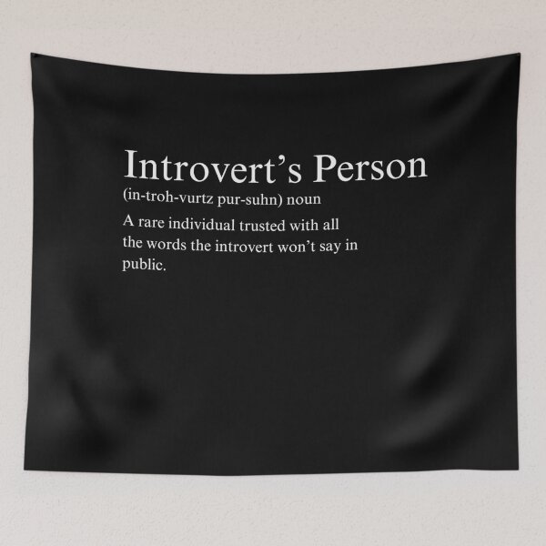 Item preview, Introvert's Person Dictionary Definition  designed and sold by InsanelyD.