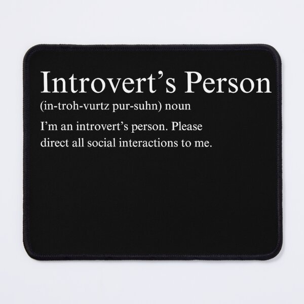 Item preview, Introvert's Person Dictionary Definition designed and sold by InsanelyD.