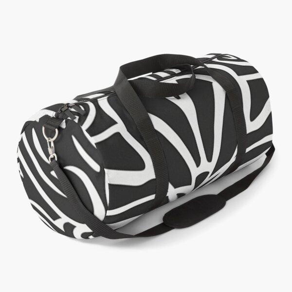 Item preview, Kowhaiwhai Miki (Black And White) Mask Snake Pattern designed and sold by GrinGalore.