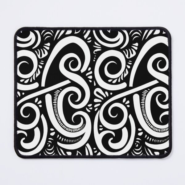 Item preview, New Zealand Māori Paua Pattern Koru Design 263 designed and sold by GrinGalore.
