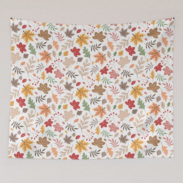 Item preview, Autumn seasonal botanical leaves maple oak  designed and sold by Nicola-Rowe.