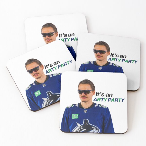 Item preview, Artūrs Šilovs: It's An Arty Party Sticker designed and sold by OffsideNewsCo.
