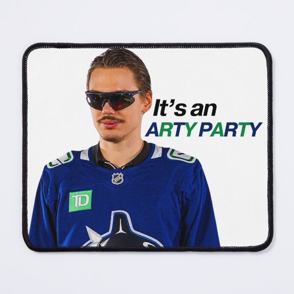 Item preview, Artūrs Šilovs: It's An Arty Party Sticker designed and sold by OffsideNewsCo.