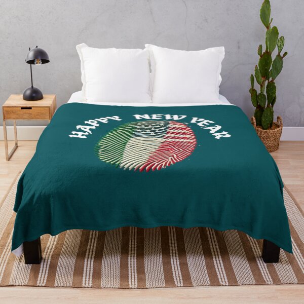 Item preview, Happy New Year Italian America , New Year Greetings, USA Flag designed and sold by Right-UR.