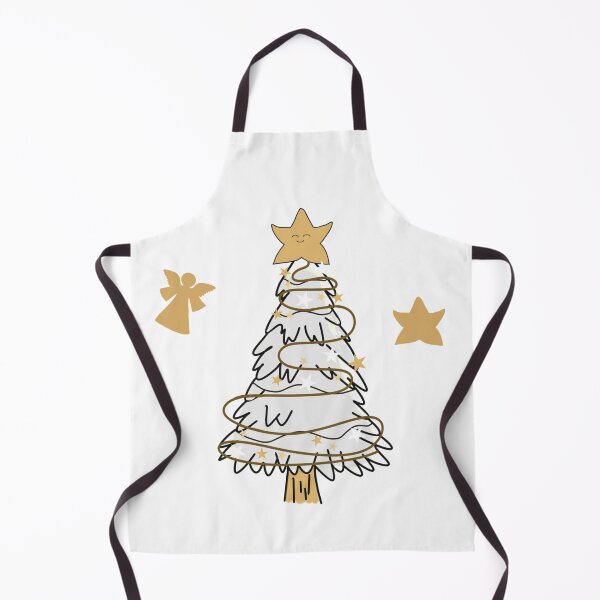 Item preview, Silver and Gold Christmas tree Stars and Angel designed and sold by Krissys-Art.