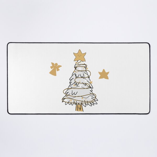 Item preview, Silver and Gold Christmas tree Stars and Angel designed and sold by Krissys-Art.