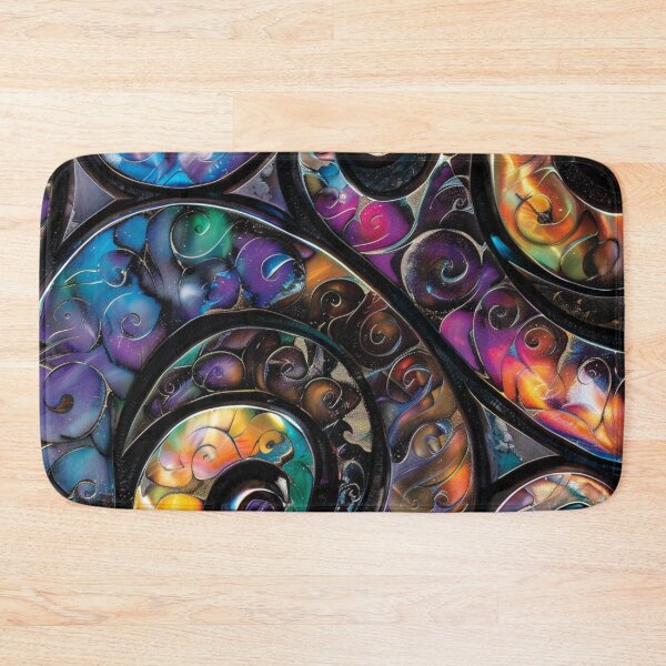 Item preview, New Zealand Māori Paua Pattern Koru Design 264 designed and sold by GrinGalore.