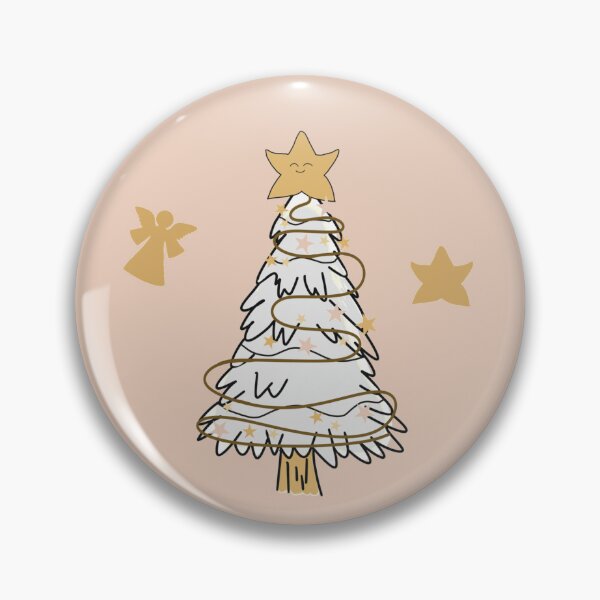Item preview, Silver and Gold Christmas tree Stars and Angel designed and sold by Krissys-Art.