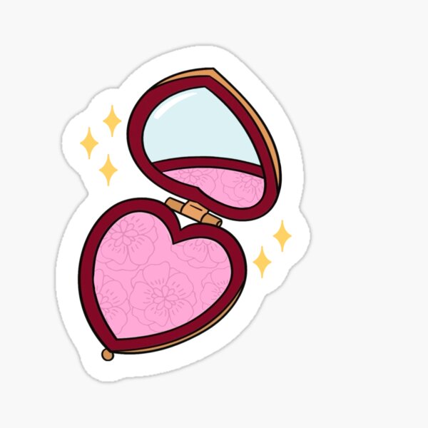 Item preview, Heart Shaped Blush compact  designed and sold by BlossomsArtz.
