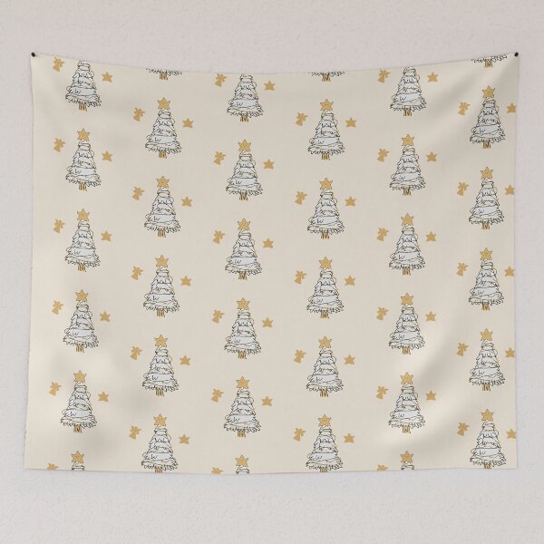 Item preview, Silver and Gold Christmas tree Stars and Angel designed and sold by Krissys-Art.