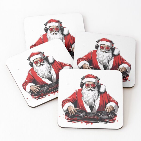 Item preview, Dj Santa designed and sold by BugiDesignArt.